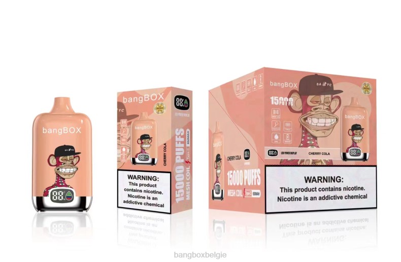 Bang Beach Vape Review - Bang Box 15000 trekjes kersen cola 66PL40