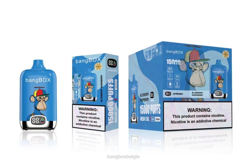 Bang Box België - Bang Box 15000 trekjes bosbes framboos 66PL46