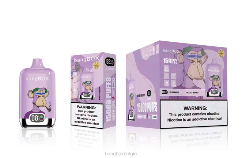 Bang Box België - Bang Box 15000 trekjes gemengde bes 66PL41
