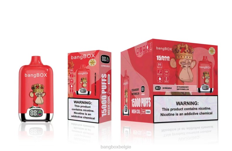 Bang Box Brussel - Bang Box 15000 trekjes aardbei watermeloen 66PL47