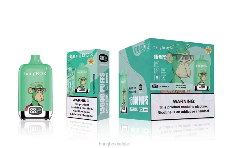 Bang Box Brussel - Bang Box 15000 trekjes frambozenzure appel 66PL42