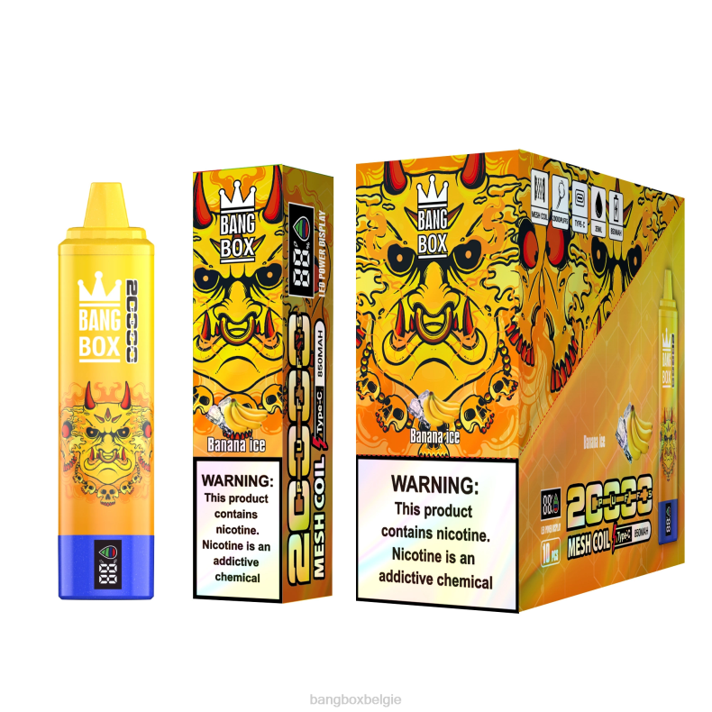 Bang Box Brussel - Bang Box 20.000 trekjes slim scherm bananen ijs 66PL57