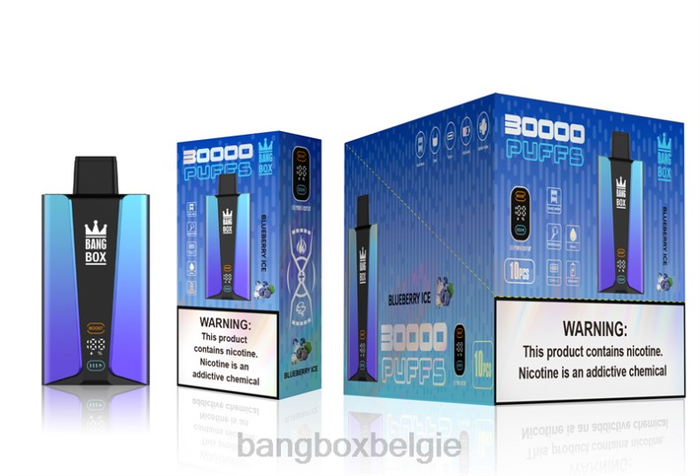 Bang Beach Vapes - Bang Box 30.000 trekjes slim scherm bosbessen ijs 66PL79