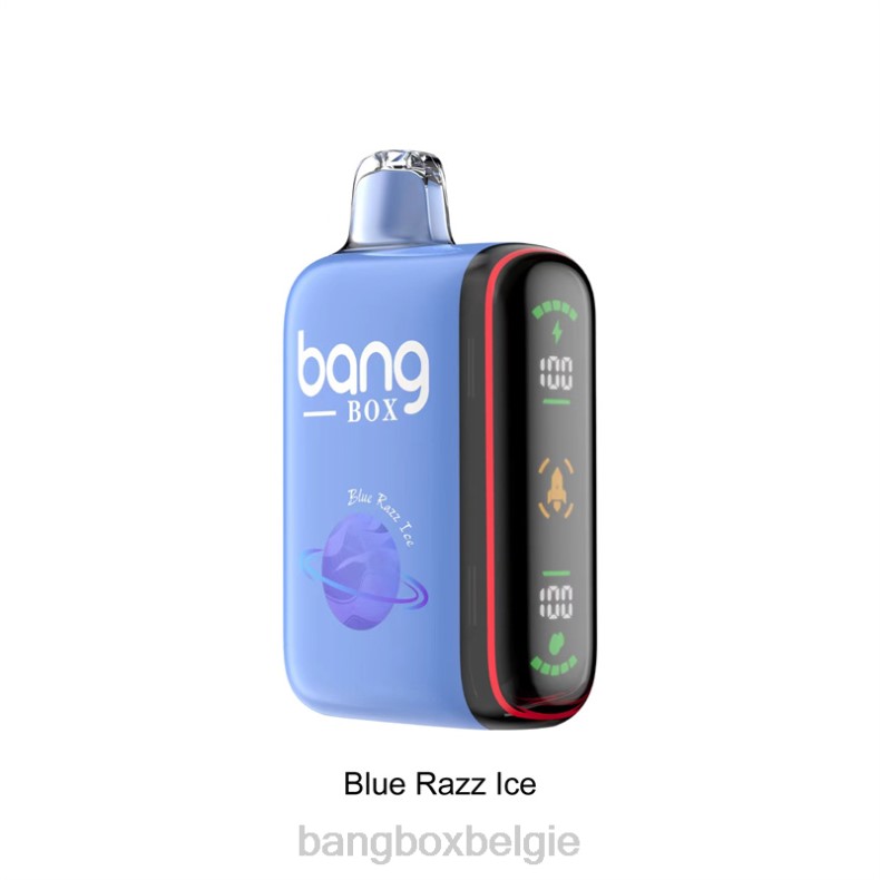 Bang Box België - Bang Box Intelligente vermogensweergave van 9000-18000 rookwolken blauw razz-ijs 66PL26