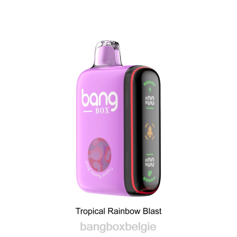 Bang Box België - Bang Box Intelligente vermogensweergave van 9000-18000 rookwolken tropische regenboogexplosie 66PL36
