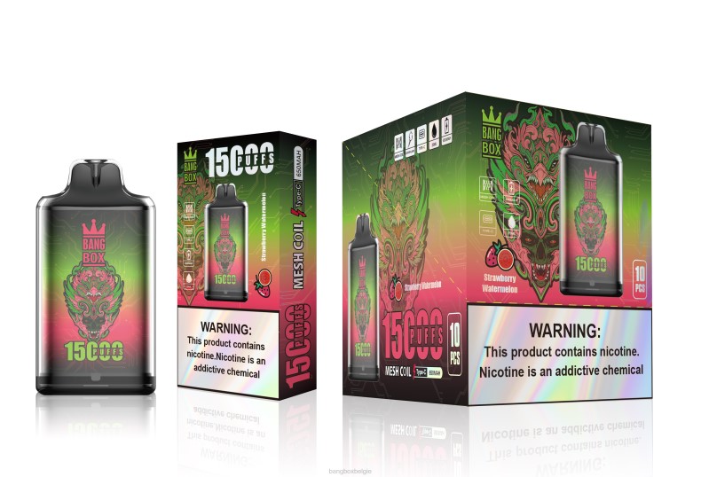 Bang Box Vape - Bang Box s1-15000 trekjes aardbei watermeloen 66PL103