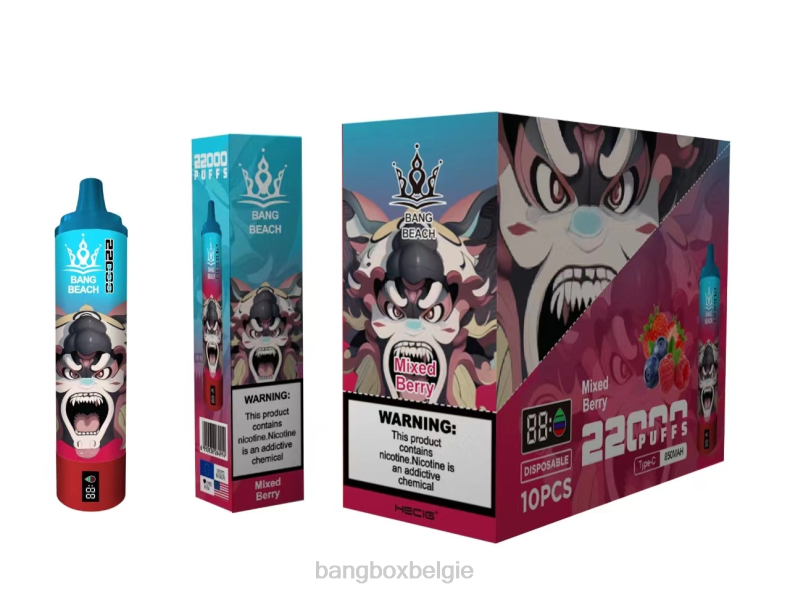 Bang Box België - Bang Beach 22000 trekjes slim scherm gemengde bes 66PL21